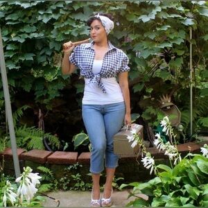 Jordache Skinny Cropped Jeans